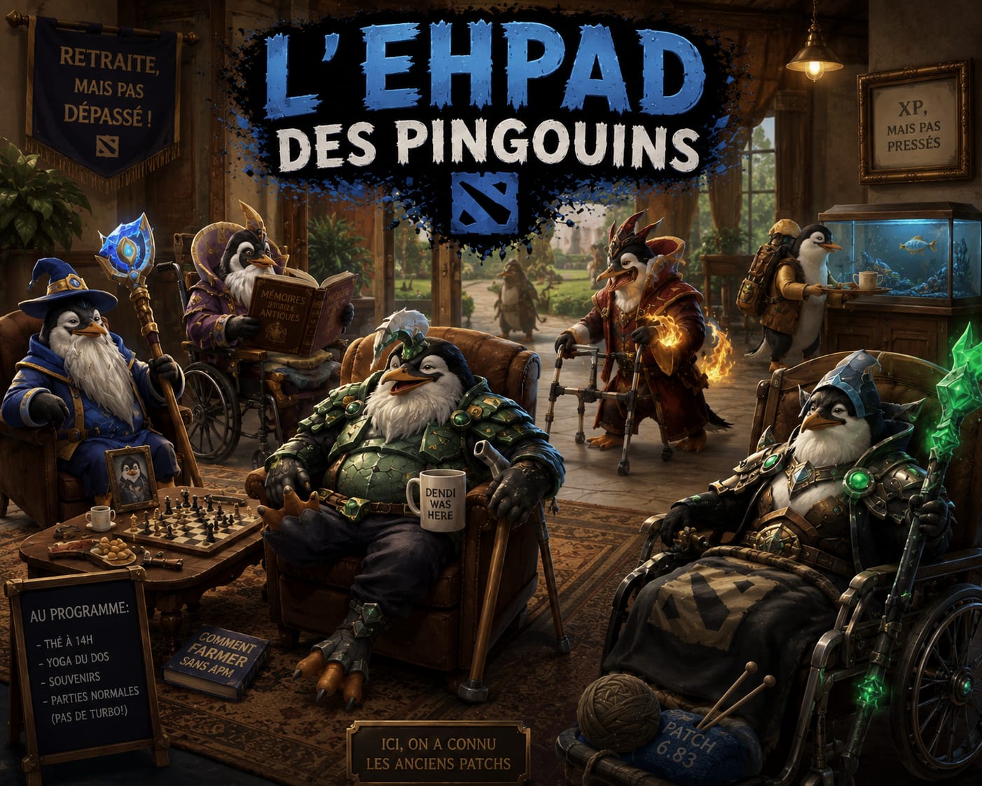 Logo L'EHPAD des Pingouins