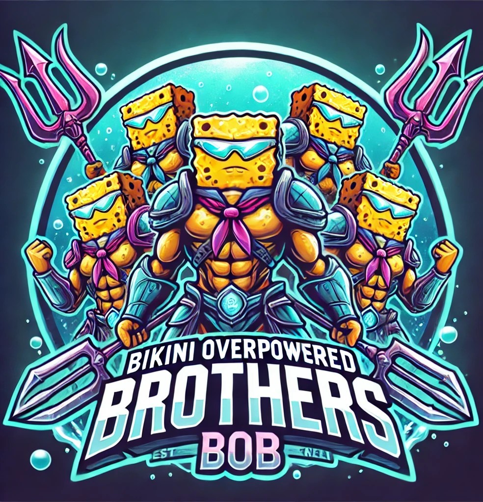 Logo Bikini Overpowered Brothers
